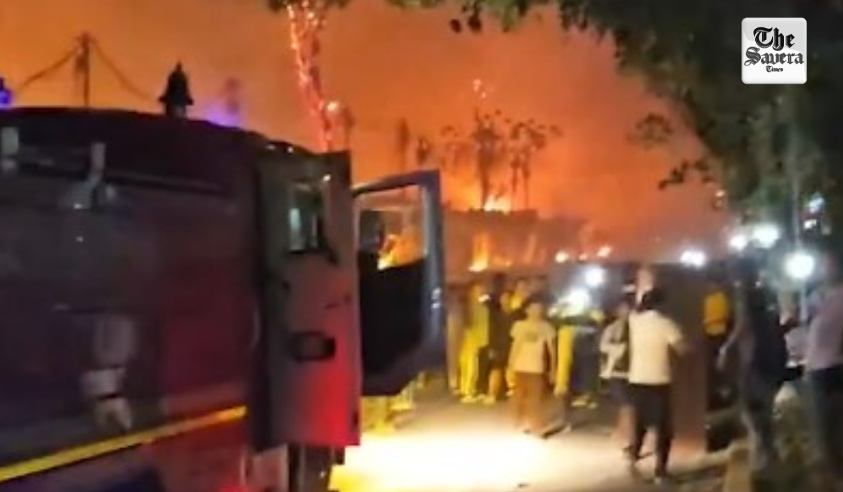 Massive Fire Guts Furniture Market in Delhi’s Shastri Park, locals claimed delayed response