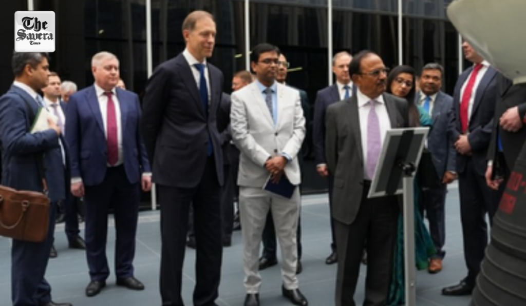 NSA Doval visits Russia's National Space Centre in Moscow, interacts with ISS crew