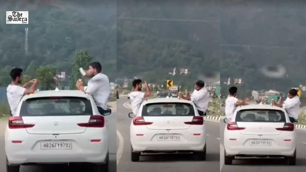 Tourists Seen Drinking Beer; Kiratpur–Manali Highway; Viral Video