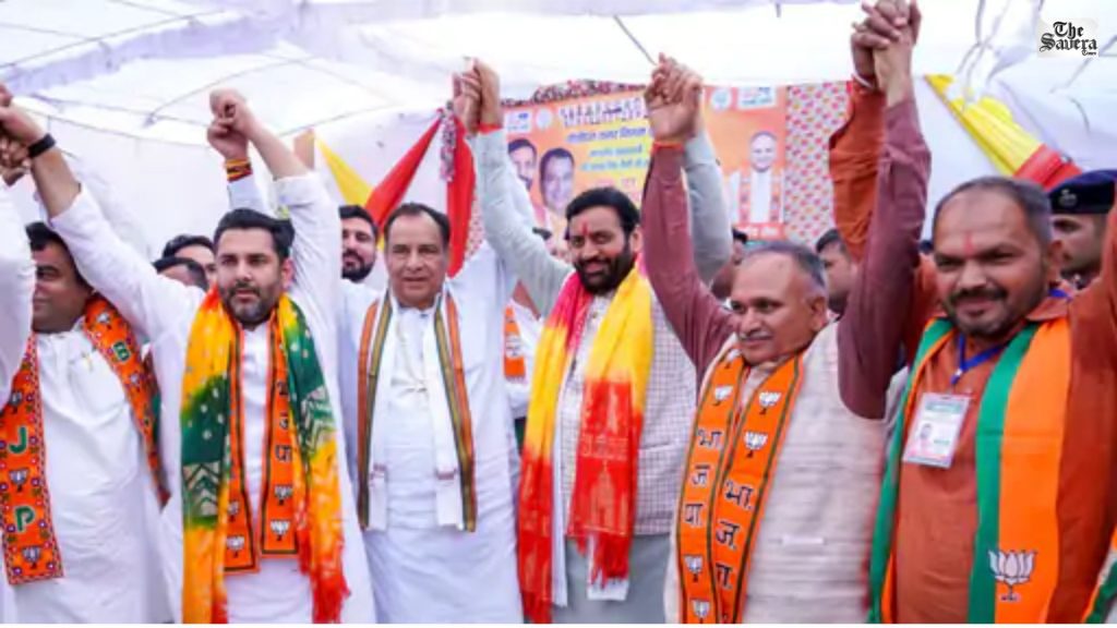 Haryana CM Saini’s West Bengal Campaign Delivers 4 Wins
