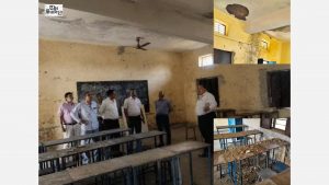 Ceiling Plaster Collapses at Government School in Banswara, 4 Students Injured Despite ₹10 Lakh Repair Work