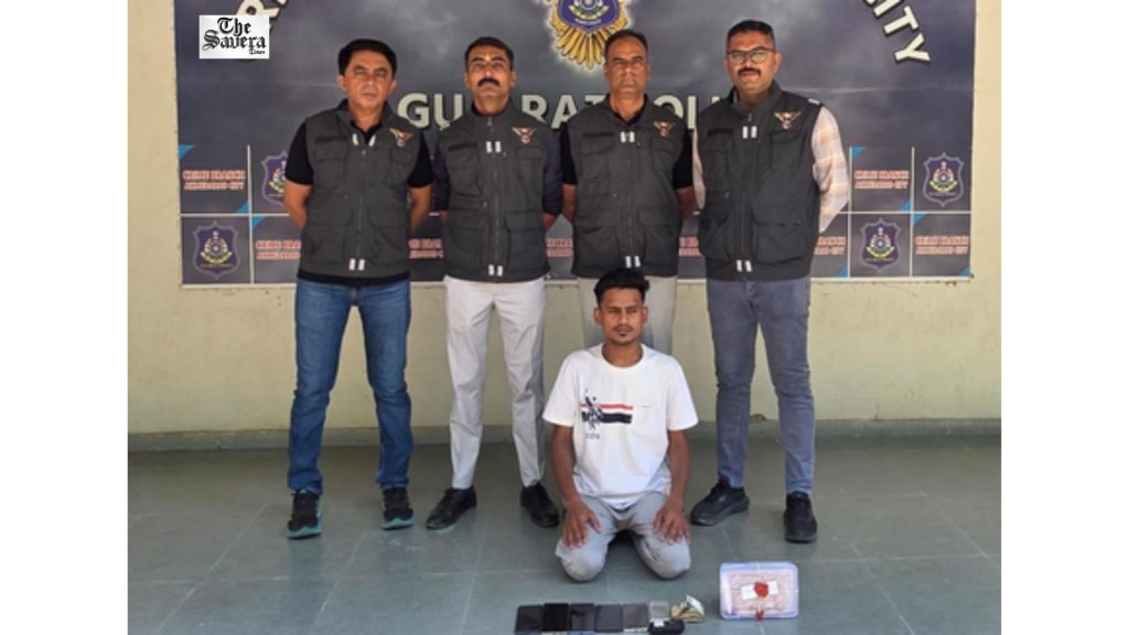 Ahmedabad Crime Branch Arrests Wanted Accused With Drugs