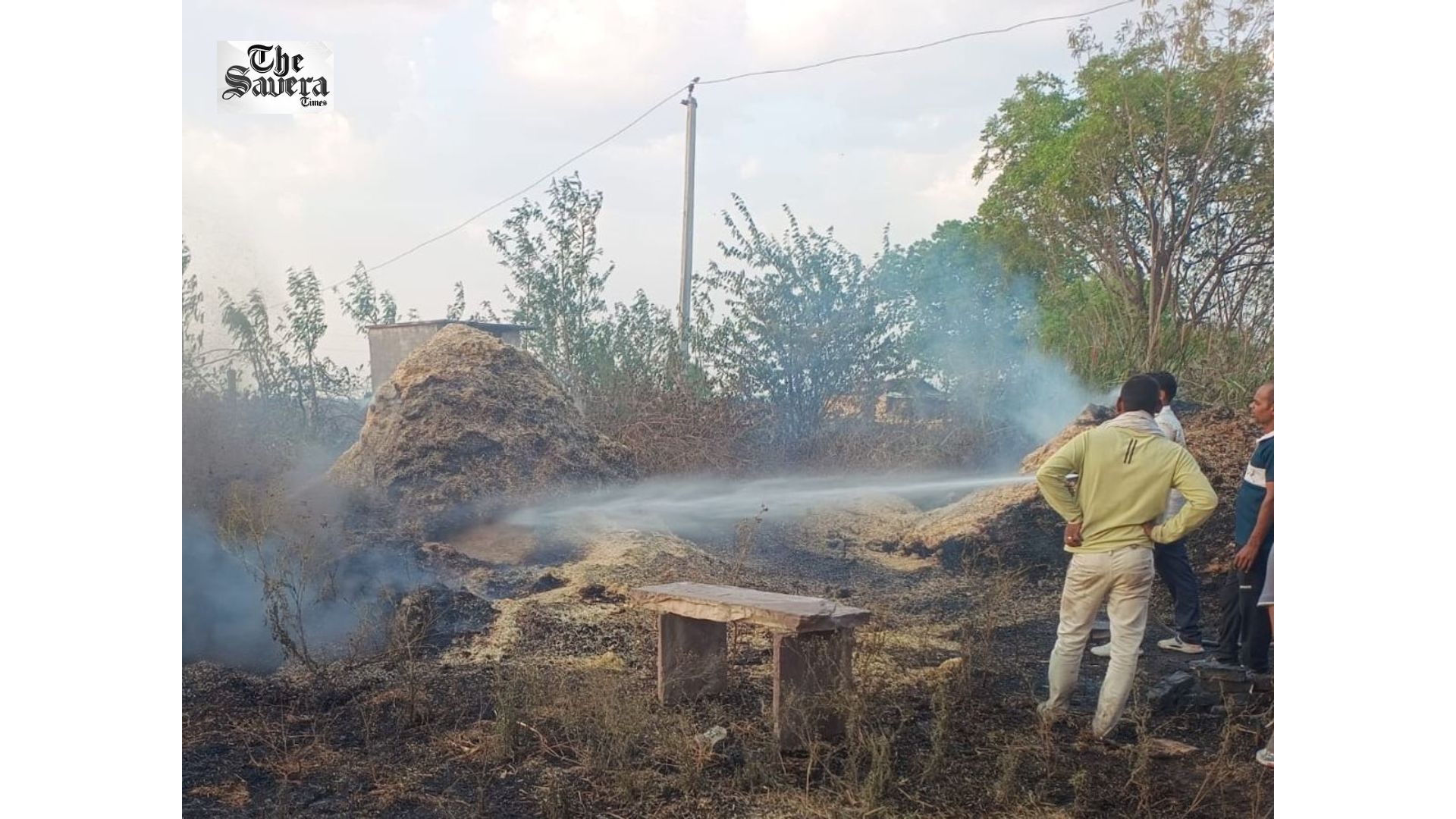 Massive Fire in Dungarjaya Reduces Dozens of Houses to Ashes, Losses Worth Lakhs Reported