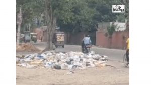 Sanitation System Crippled in Rohtak Amid Sweepers’ Strike; Garbage Piles Up Across City