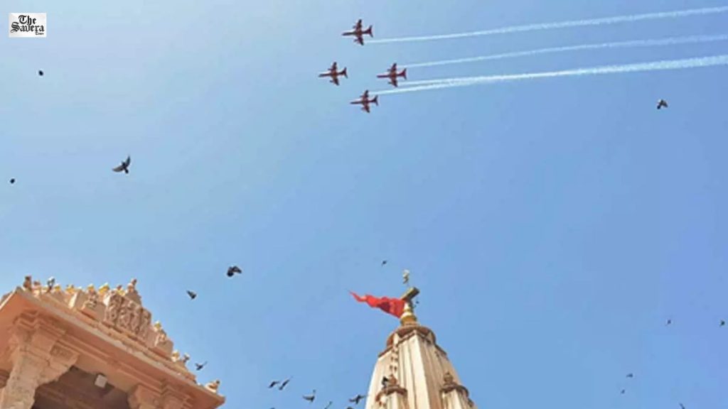 IAF Surya Kiran Air Show at Somnath Temple