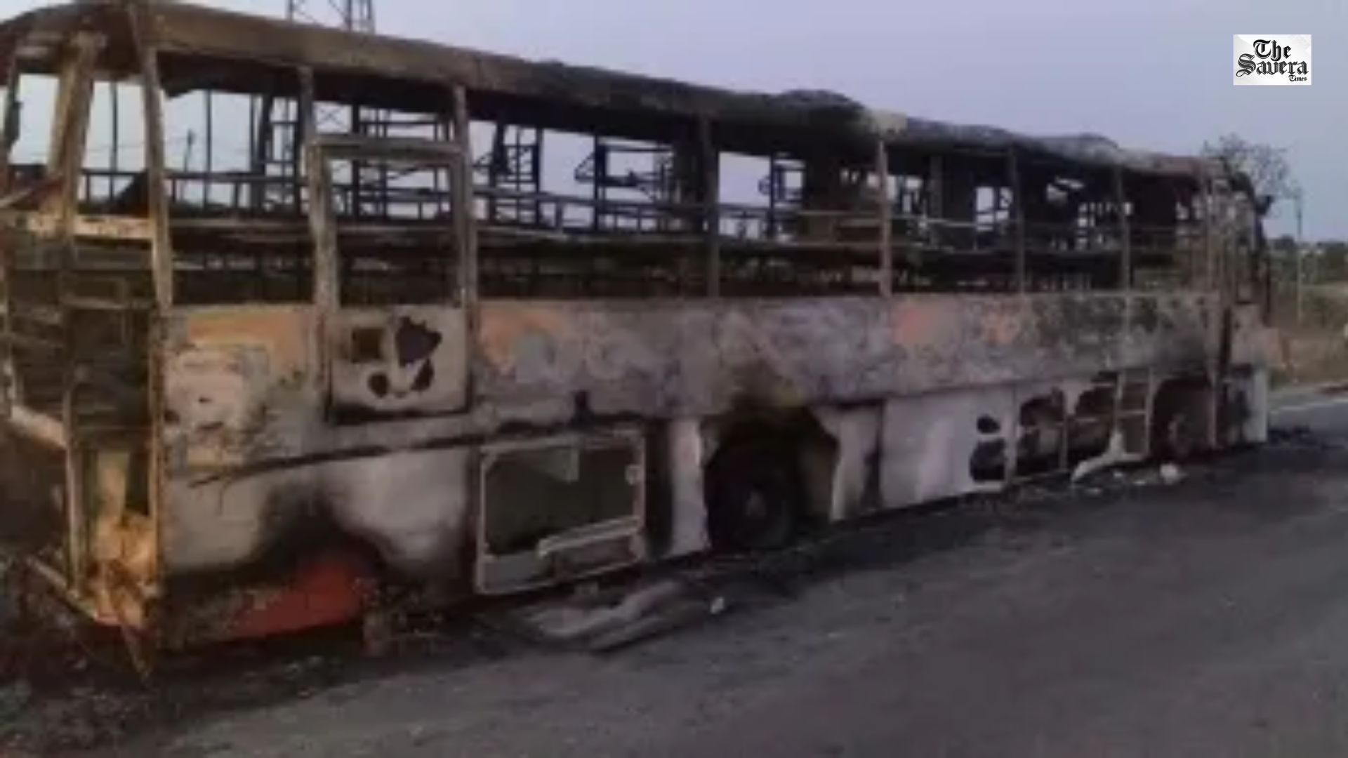 36 Passengers Escape Unhurt After Bus Catches Fire in Andhra Pradesh’s Prakasam