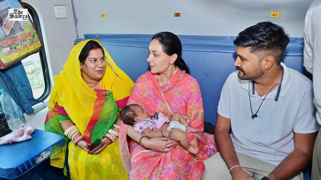Diya Kumari Travels by Train After PM Modi’s Fuel Appeal