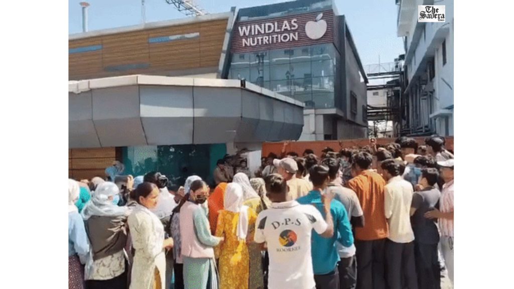 Windlas Biotech Employees Protest in Dehradun Over Low Pay