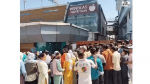Dehradun: Employees Protest Outside Windlas Biotech Over Low Wages and Alleged Forced 3-Month Break