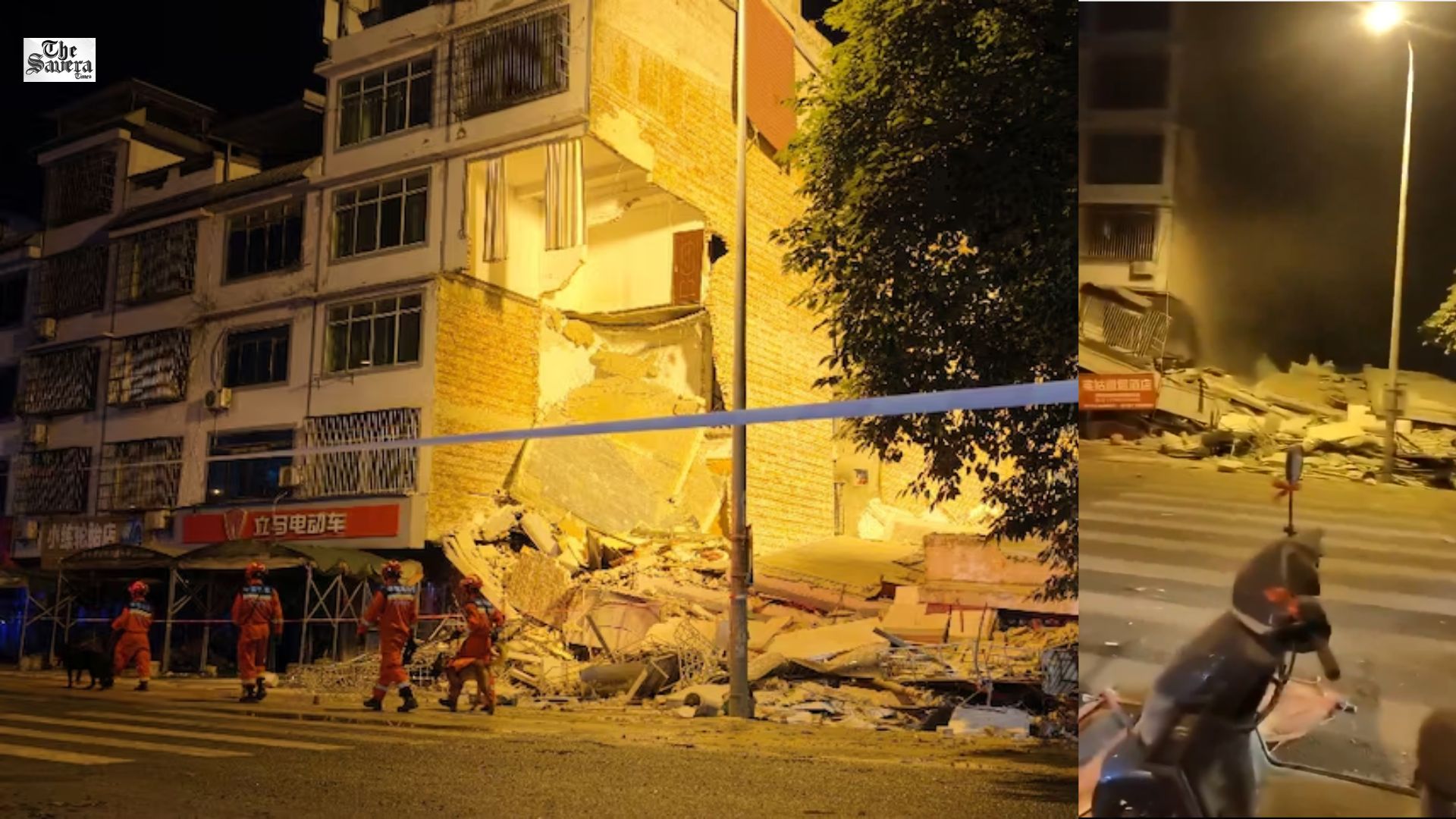 5.2-Magnitude Earthquake Hits China’s Liuzhou, Several Missing After Buildings Collapse