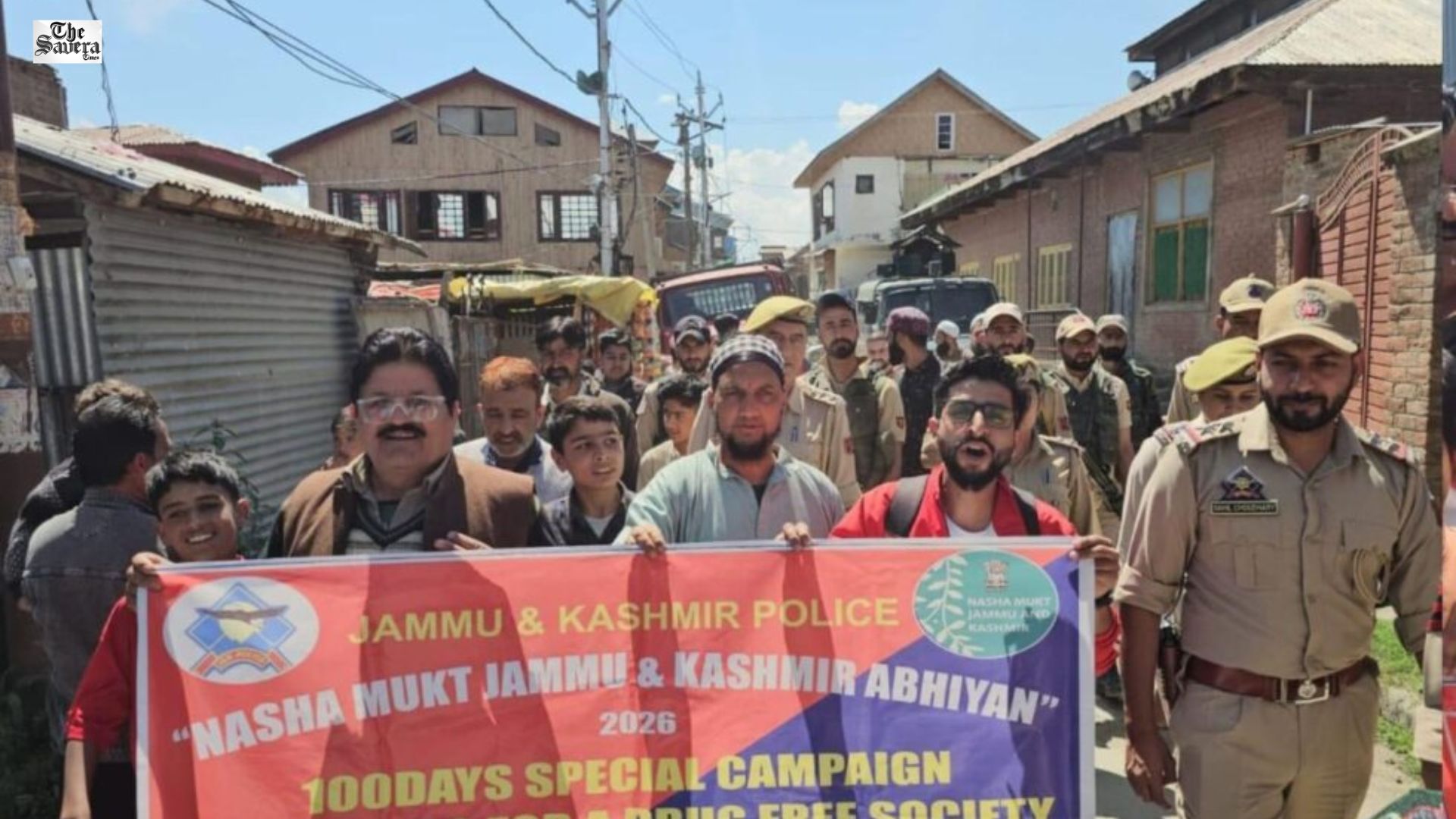 Sopore, J&K Intensifies Anti-Narcotics Drive Under ‘Nasha Mukt Jammu & Kashmir Abhiyaan’