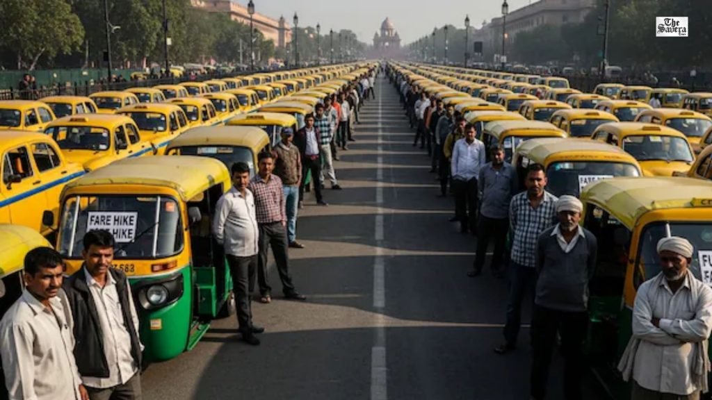 Delhi-NCR Faces Travel Disruptions, 3-Day Taxi and Auto Strike