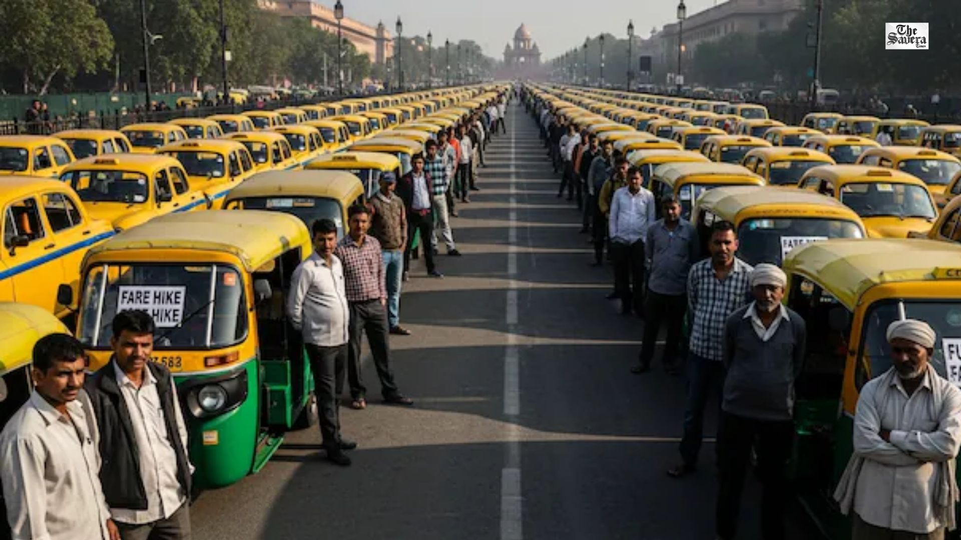 Delhi-NCR Faces Travel Disruptions as Taxi, Auto Unions Begin 3-Day Strike