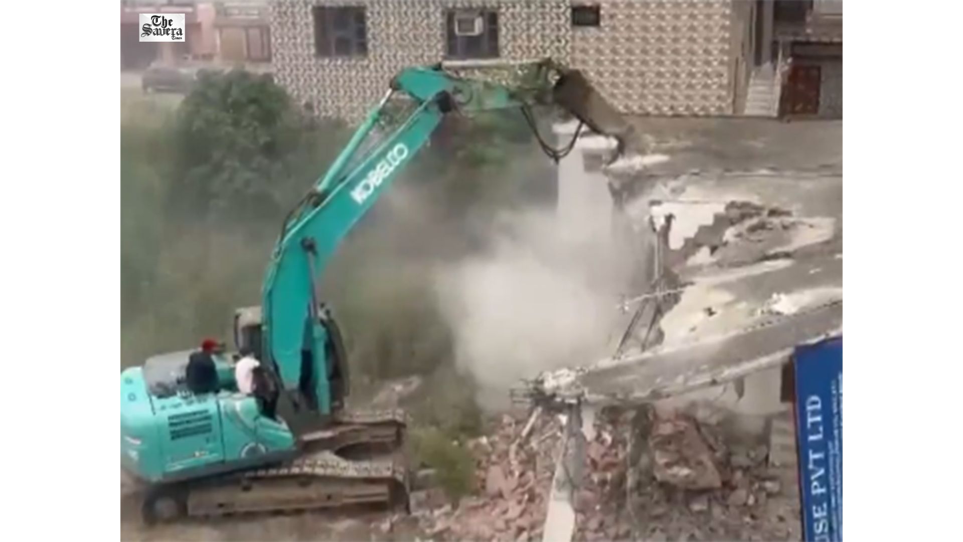J&K Anti-Drug Operation: Demolition Drive in Jammu District
