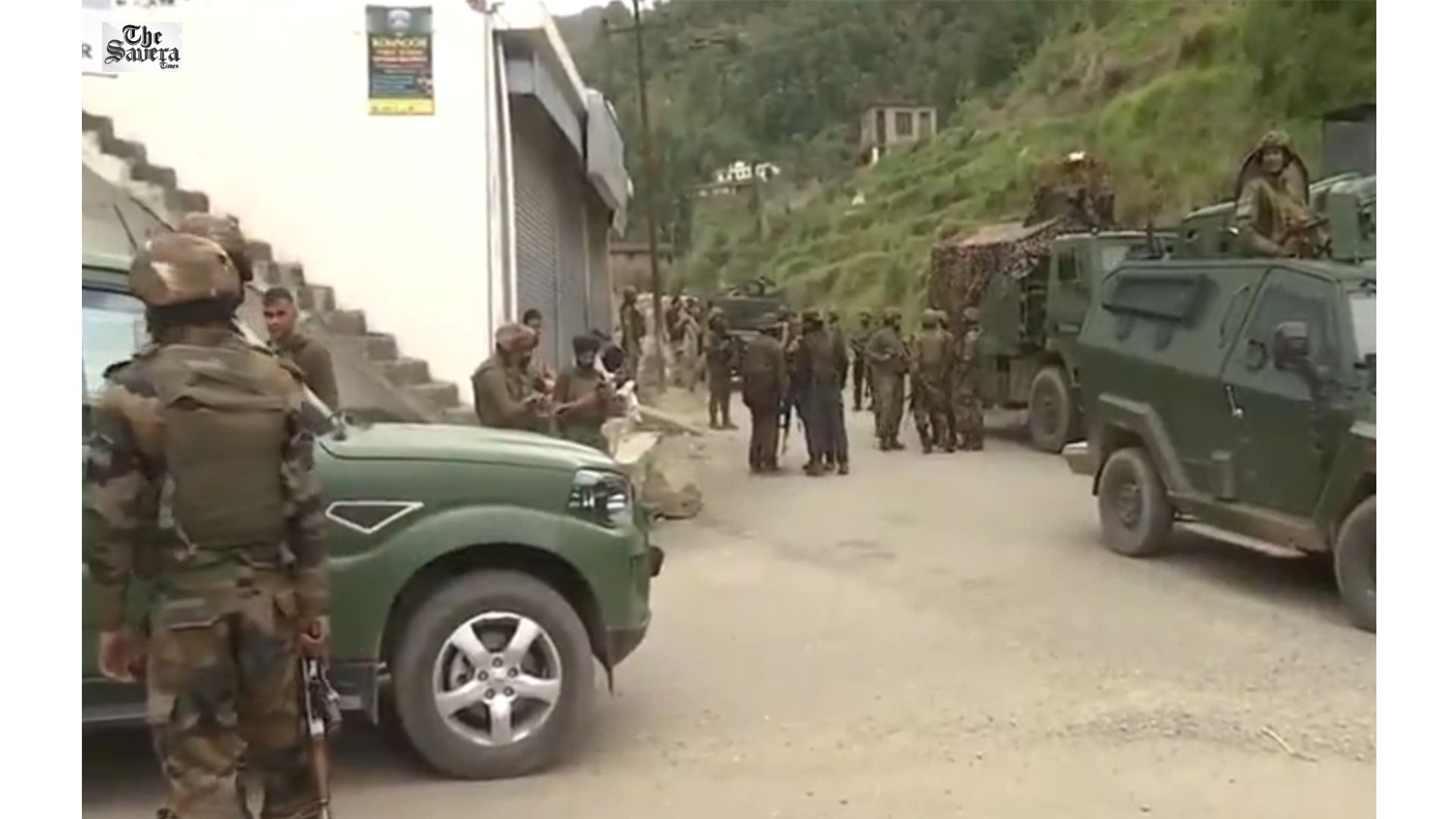 Army, J&K Police and CRPF Launch Major Operation in Rajouri Forest Belt