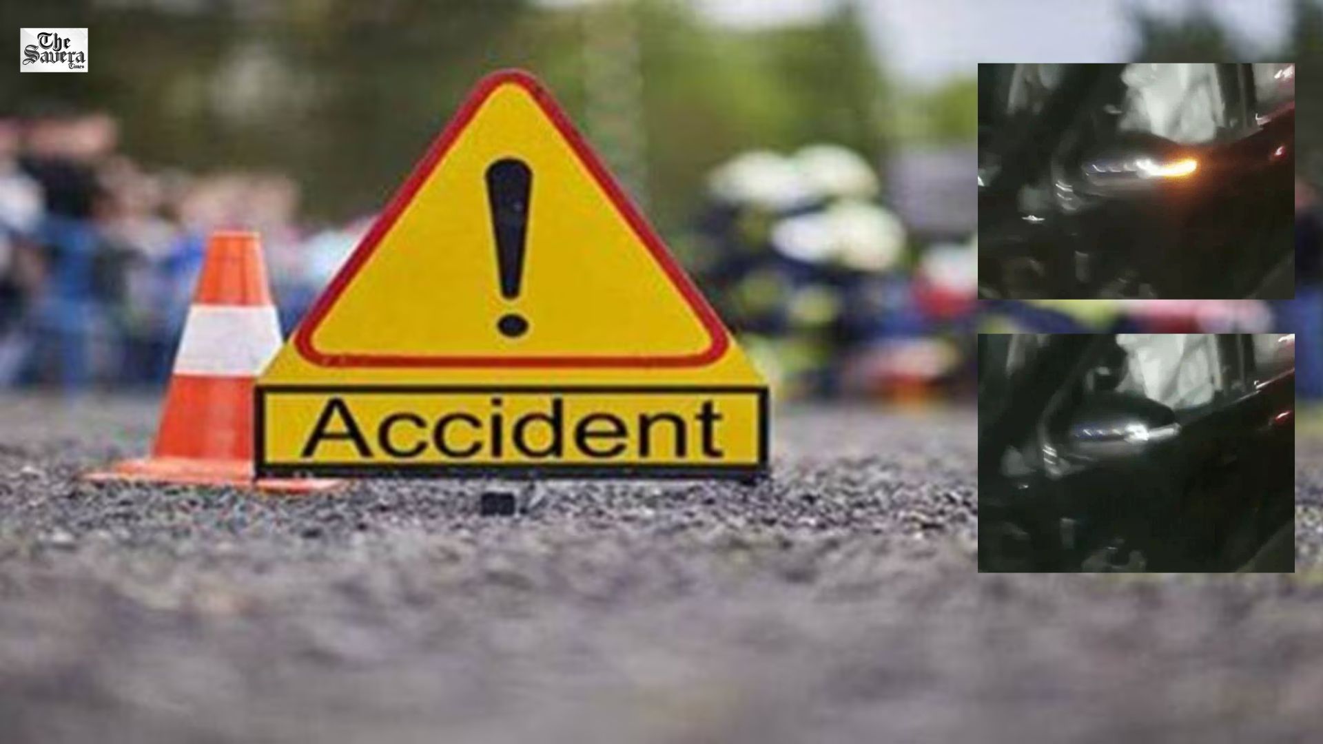 Two Cars Collide in Jalandhar: Mahindra XUV Damaged, Settlement Reached in Presence of Police