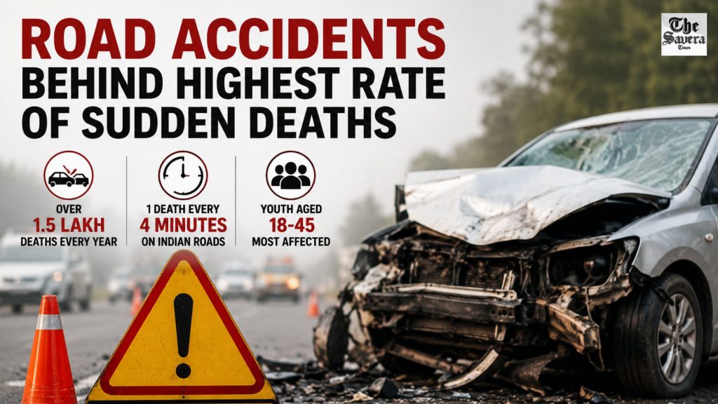 Road Accidents Behind Highest Rate of Sudden Deaths