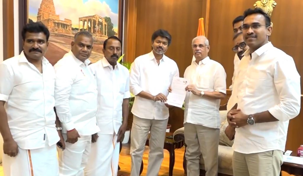 Vijay Meets Governor