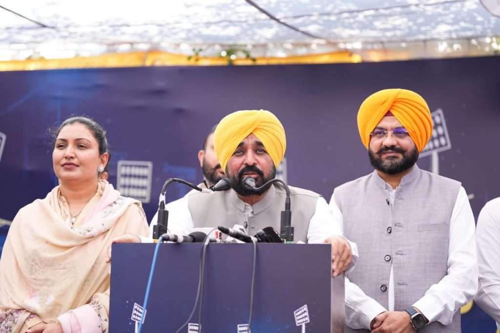 Chief Minister Bhagwant Singh Mann says BJP should give up dreams of forming government in Punjab