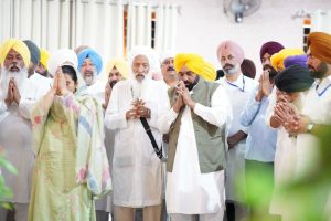 Entire Sangat is extremely happy with law passed to prevent beadbi of Sri Guru Granth Sahib Ji: CM Bhagwant Singh Mann