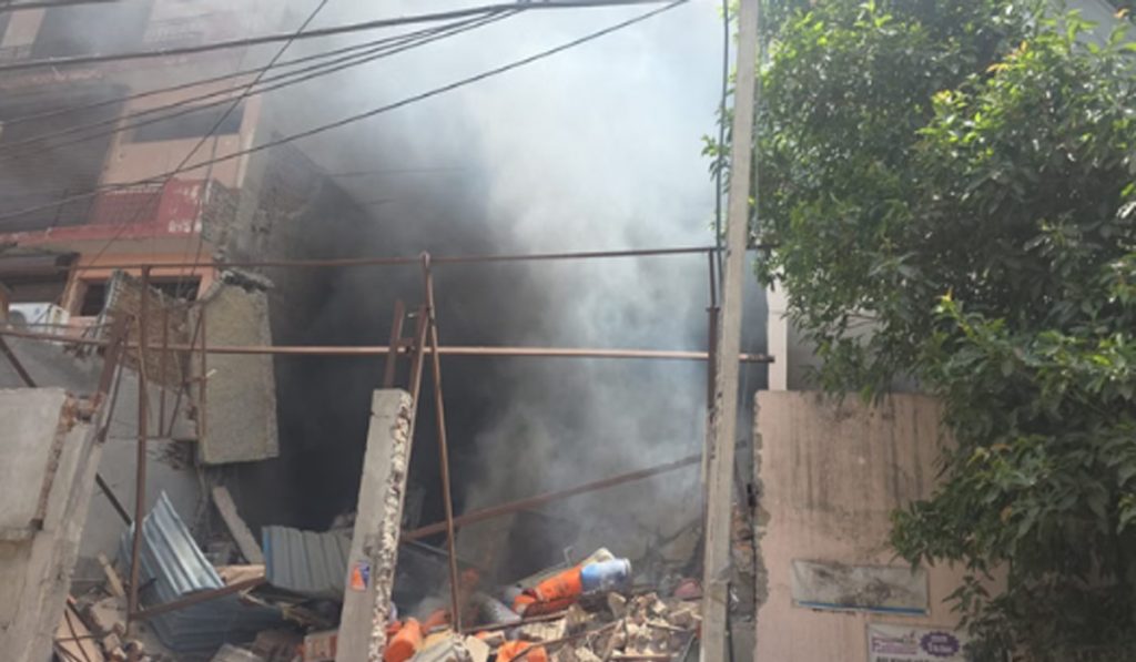 chemical factory blast