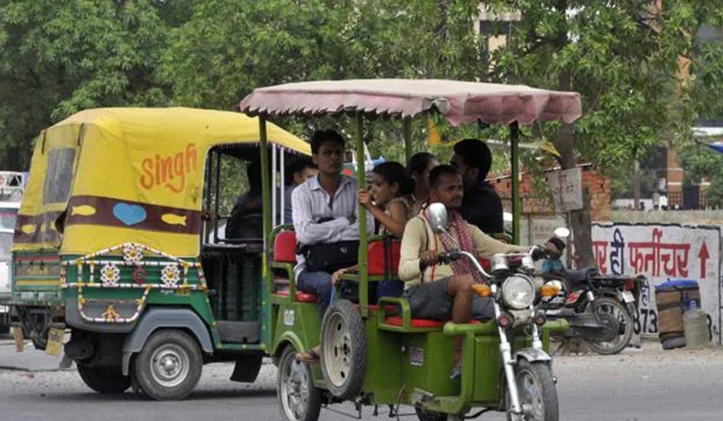 delhi e rickshaw