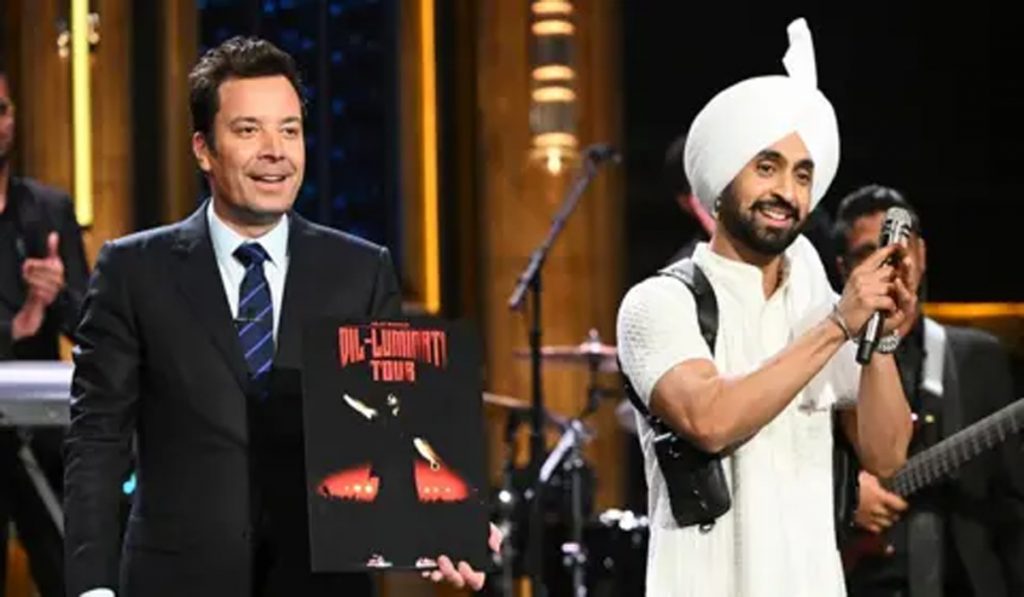 diljit and jimmy fallon
