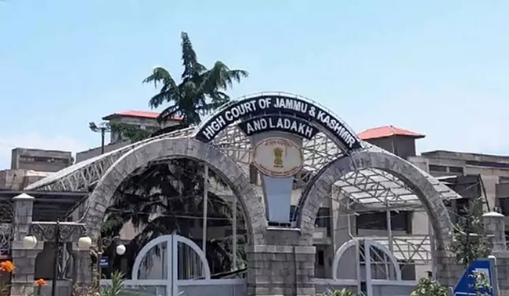 jammu kashmir high court