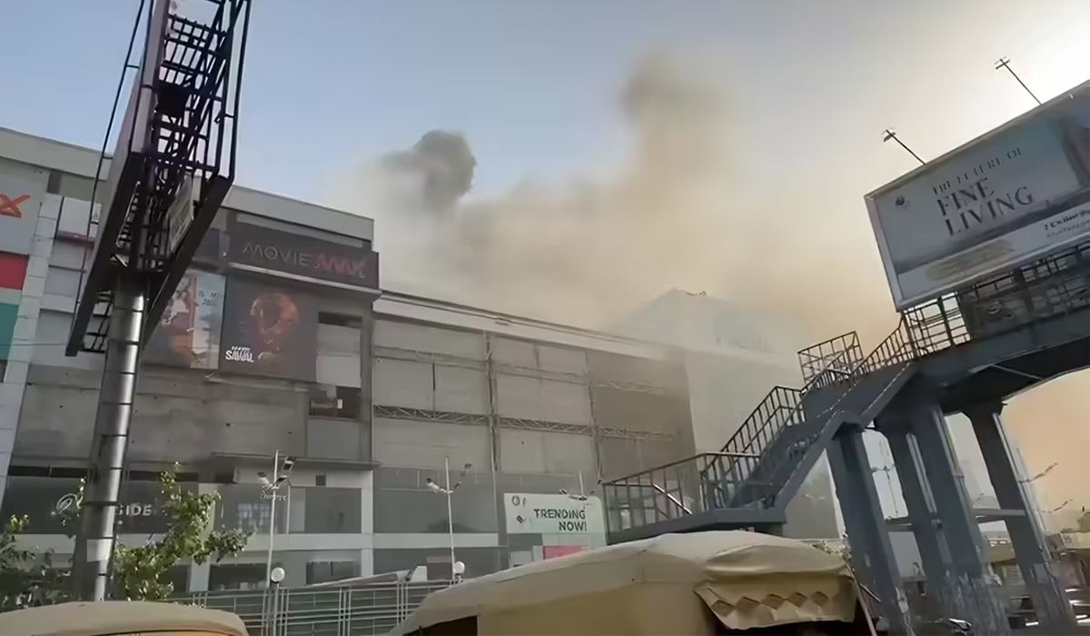 Fire at cinema hall in Ghaziabad’s Pacific Mall, no injuries reported