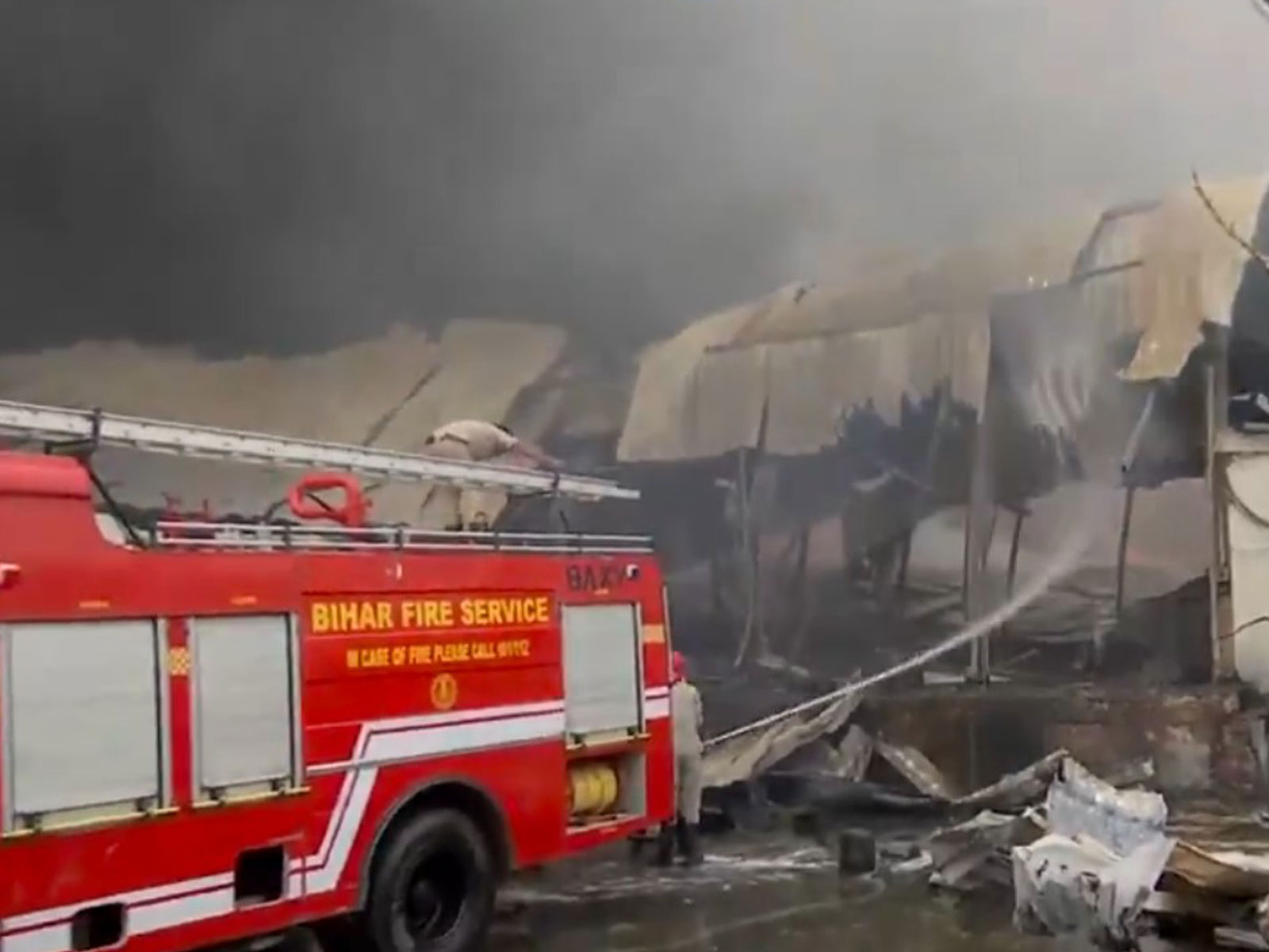 Bihar: Fire breaks out at factory in Patna, no casualties