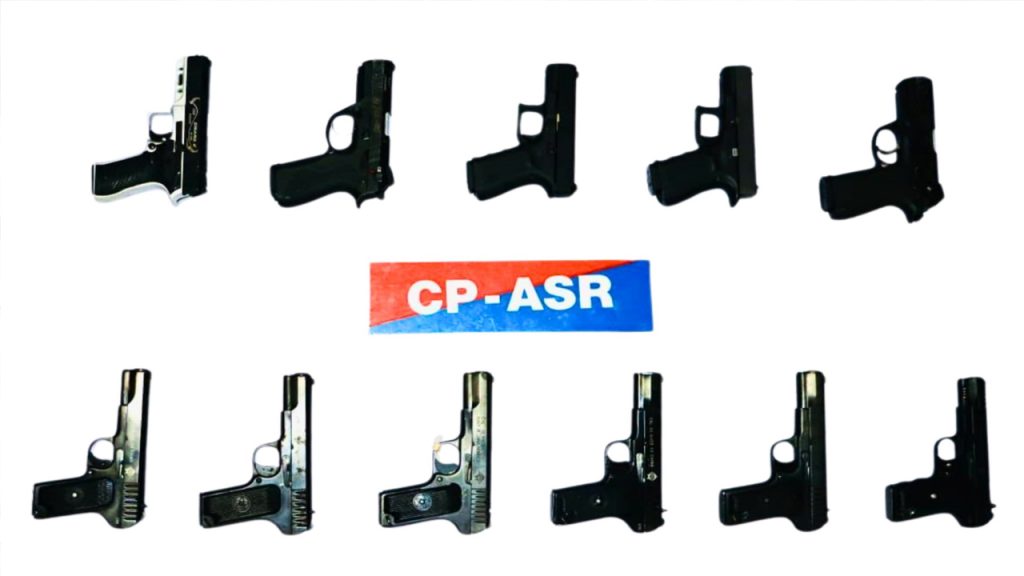 CP Amritsar pistols seizure