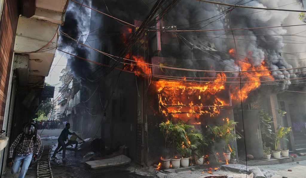 Delhi Resturant Fire