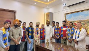 International Kabaddi Stars Join AAP, Express Confidence in Party’s Pro-People Policies