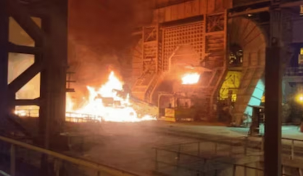 Vizag Steel Plant Blast: 8 Workers Killed After Molten Iron Spill, Rescue Ops Underway