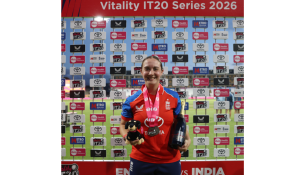 ‘We spoke a lot about chasing big totals,’ says Capsey after record win over India