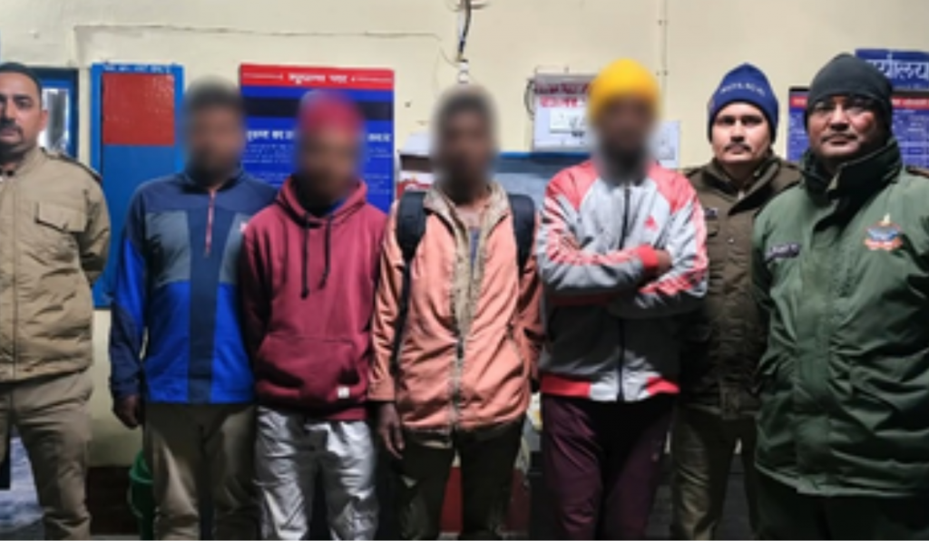 'Operation Prahar': Police action against four Nepalese carrying prohibited items in Badrinath shrine area