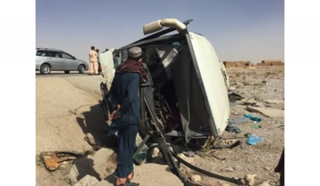 Four Dead, Four Injured in Tragic Vehicle Accident in Eastern Afghanistan