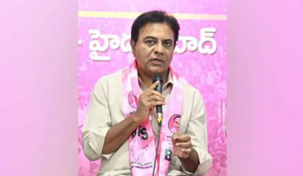 KTR Slams Lathi Charge on Unemployed Youth in Hyderabad, Demands Accountability