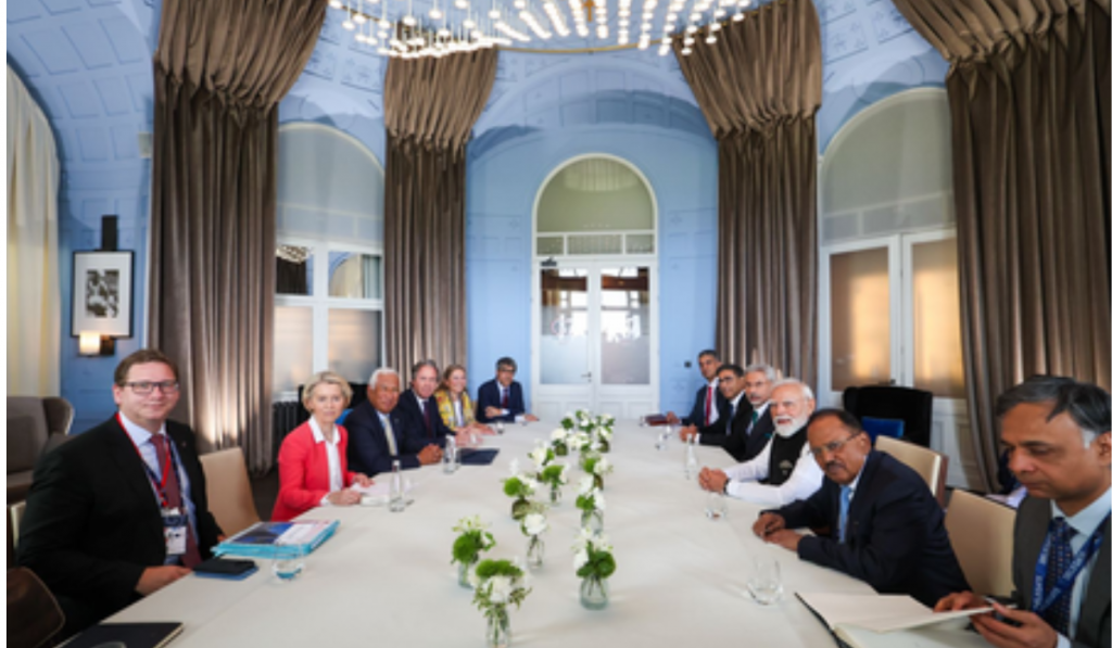 G7 Summit: PM Modi discusses India-EU FTA & West Asia with EU leaders, says MEA