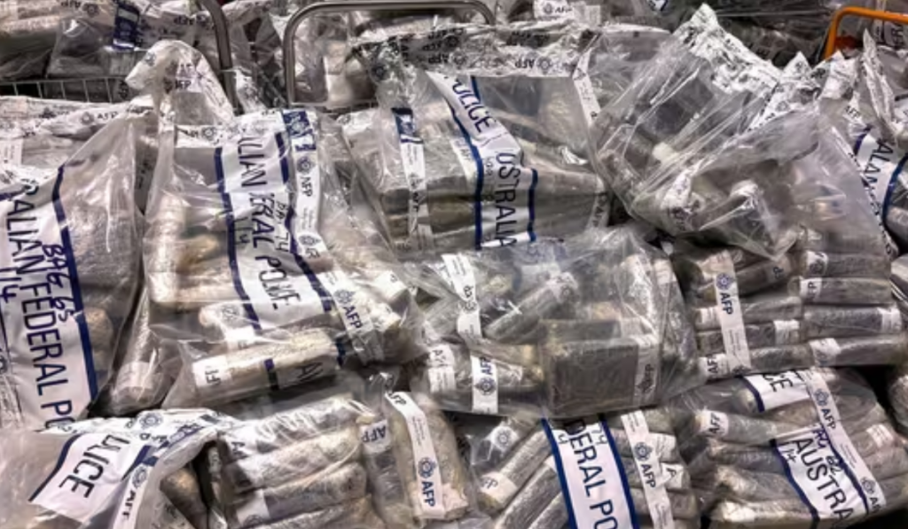 Largest cocaine haul ever in Australia, 2.7 tons of drugs seized from underground bunkers