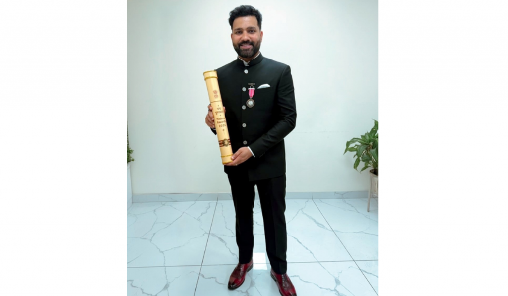 '23rd June bringing all kinds of magic', says Rohit Sharma after prestigious Padma Shri honour