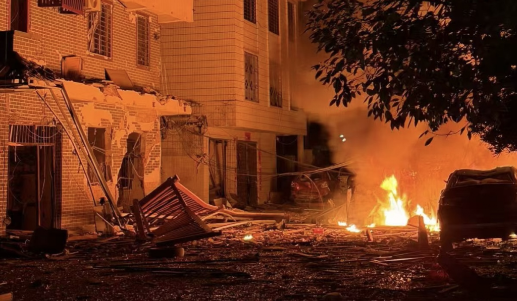 Deadly Explosion in South China Claims 7 Lives, Leaves 17 Injured