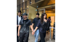 Aamir Khan and Gauri Spratt make loved-up airport appearance ahead of July wedding