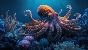How Octopuses Can Use Mirrors to Locate Food