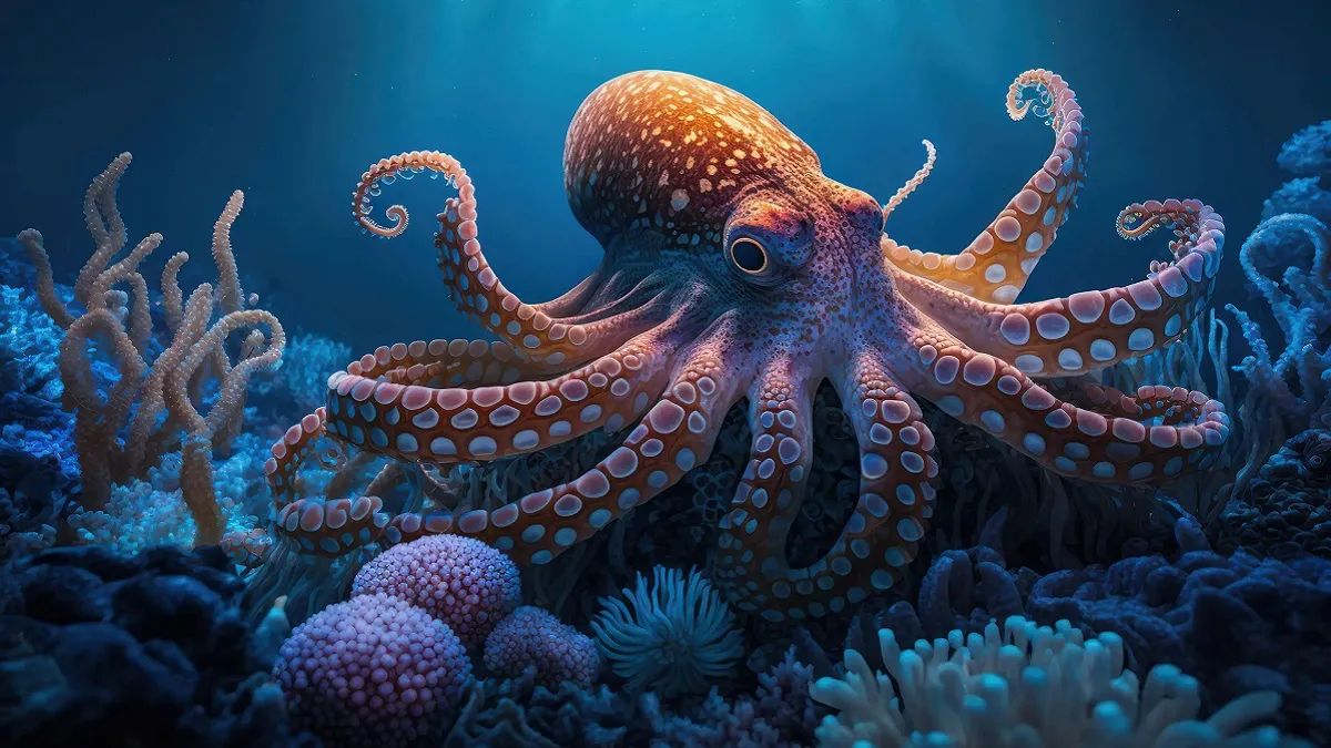 How Octopuses Can Use Mirrors to Locate Food