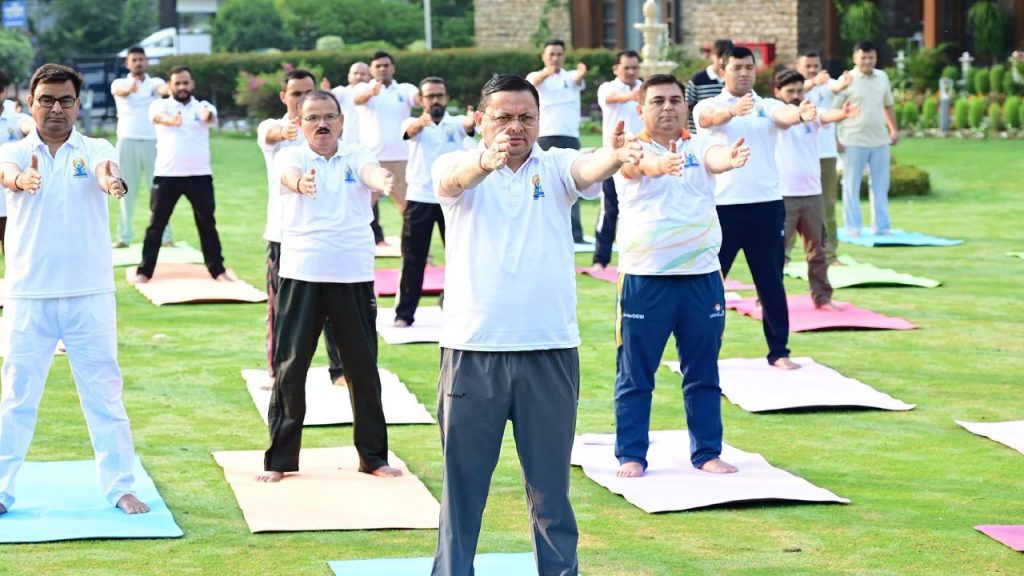 Pushkar dhami yoga