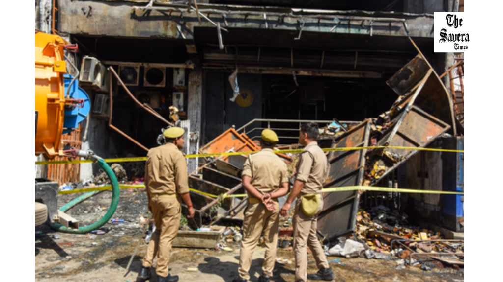 Lucknow fire fallout: Noida administration seals coaching institute after gaps found during inspection