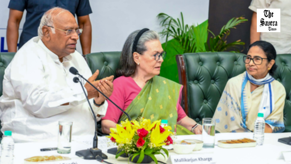 ‘We Defeated Malicious Delimitation Bills, Must Strengthen United Fight’: Kharge at INDIA Bloc Meet