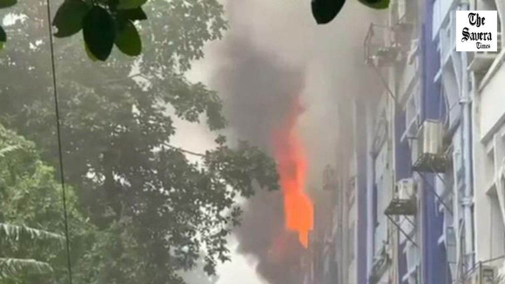 Kolkata: Massive Fire Breaks Out at Zilla Parishad Office Near Alipore