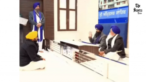 Akal Takht Releases Video of CM Bhagwant Mann’s Appearance Over Controversial Clip